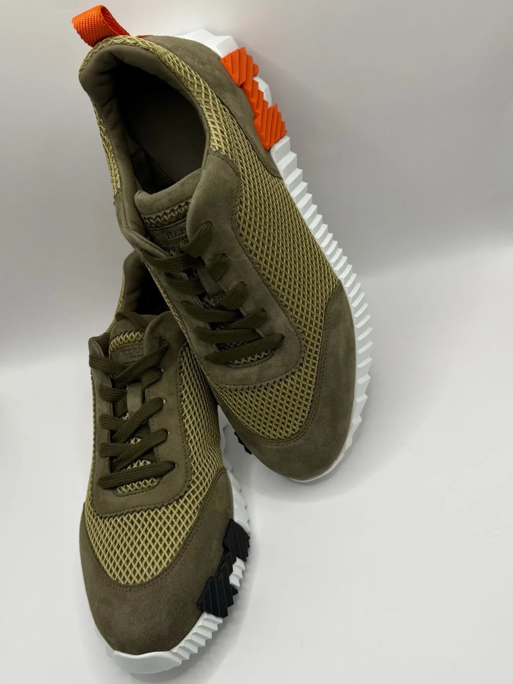 Hermes Homme Bouncing Sneakers Size 41.5